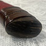 Takeshi Saji Hand Forged Bowie Knife with Sheath