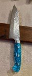 Yu Kurosaki Fujin Turquoise Bunka 165mm Knife