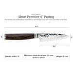 Shun Premier 4-Inch Paring Knife