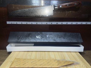 Masamoto ZA 8" Damascus Petty Kitchen Knife