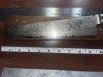 Masamoto ZA 8" Damascus Petty Kitchen Knife
