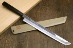 Yoshihiro Blue Steel Sakimaru Takobiki Sushi Knife
