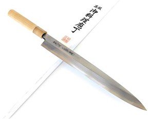Aritsugu Blue Steel Yanagi Sashimi Knife 270mm