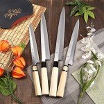 Syosaku 13-Inch Yellow Steel Yanagiba Knife