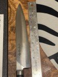 Hiromoto 240mm Honyaki Gyuto Chef Knife