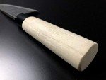 Aritsugu 105mm Black Deba Japanese Chef Knife