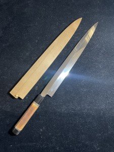 Honyaki 330mm Stainless Yanagi Sashimi Knife