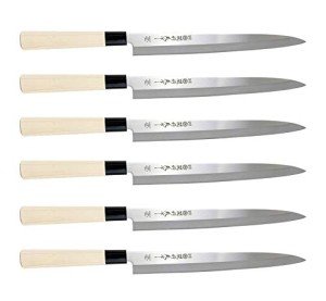 Japanese Yanagiba Sashimi Knife Set of 6