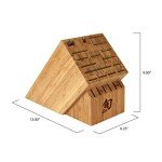 Shun Bamboo Knife Block - 22 Slot Holder
