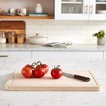 Shun Hinoki XL Japanese Cutting Board 20"x14