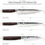 Shun Premier 3-Piece Knife Set