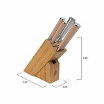 Shun Classic Blonde 5-Piece Knife Block Set