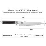 Shun Classic 8.25" Offset Bread Knife