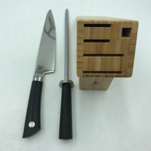 Shun Premier 3-Piece Knife Block Set