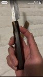 Mizuno Tanrenjo 240mm Honyaki Takohiki Knife