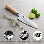 Shun Classic Blonde 7" Santoku Knife, All-Purpose