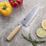 Shun Classic Blonde 7" Santoku Knife, All-Purpose