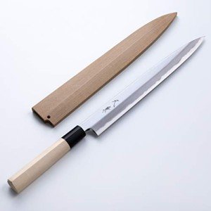 MOTOKANE 240mm Yanagiba Knife with Wooden Case