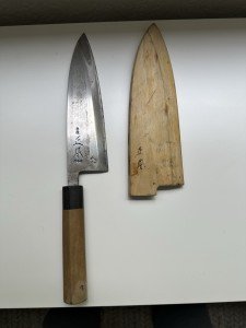 Masamoto Deba Hi Carbon Steel Chef Knife