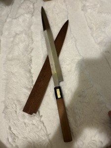 Kenichi Shiraki 300mm Honyaki Fish Knife