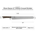 Shun Kanso 12" Hollow Ground Brisket Knife