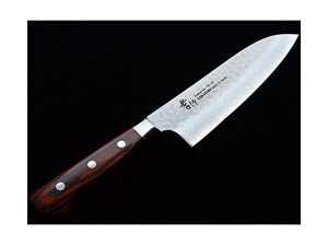 Sakai Takayuki 18 cm VG10 Hammered Santoku Knife