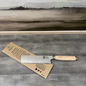 Shun Premier Blonde Nakiri Knife 6.5" VG-Max