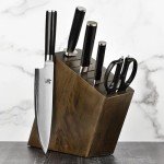 Shun Classic Slim 6-Piece Knife Block Set
