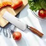 TUO Nakiri Vegetable Cleaver - 6.5" Japanese Knife