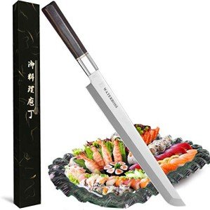10.6 Inch Sakimaru Sushi Chef Knife - Ebony Handle