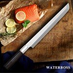 10.6 Inch Sakimaru Sushi Chef Knife - Ebony Handle