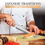 10.6 Inch Sakimaru Sushi Chef Knife - Ebony Handle
