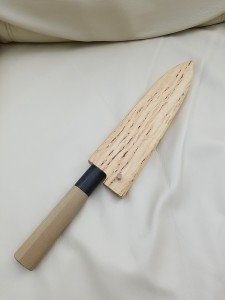 Syosaku 8" VG10 Damascus Chef Knife with Saya