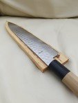 Syosaku 8" VG10 Damascus Chef Knife with Saya