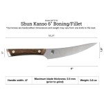 Shun Kanso 6.5" Boning and Fillet Knife