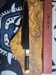 Tatsuo Ikeda 330mm Honyaki Yanagi Knife