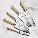 Shun Classic Blonde 7-Piece Knife Set