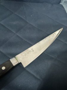 Moshira 8-Inch Single Bevel Honyaki Gyuto Knife