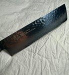 Sakai Takayuki Tsuchime Damascus Nakiri Knife