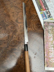 TSUKIJI MASAMOTO 300MM Honyaki Sushi Knife