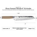 Shun Premier Blonde 8" Kiritsuke Japanese Knife