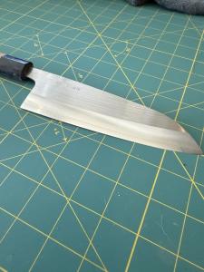 Masamoto Wa 6.4in Santoku Japanese Chef Knife