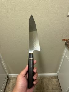 Greg Cimms 240mm Honyaki Kiritsuke Knife