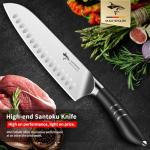 MAD SHARK 8-Inch Premium Santoku Chef Knife