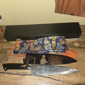 Takeshi Saji 8" Gyuto Knife Special Edition