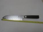 Shun DM0718 7" Hollow Edge Santoku Knife