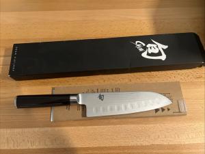 Shun Classic 7" Hollow Ground Santoku Knife