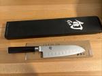 Shun Classic 7-Inch Hollow Santoku Knife