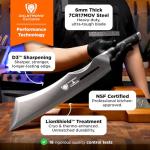 Heavy Duty 14" Dalstrong Butcher Knife - Gladiator Series