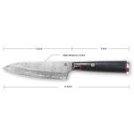 Miyake 12.5" Damascus Gyuto Chef Knife